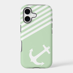 Mint Ice Cream Green Nautical