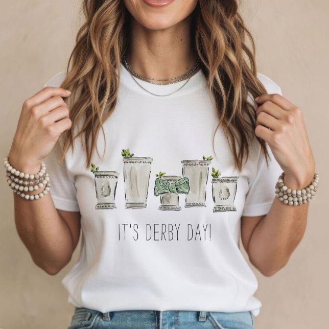 Mint Julep Derby Day T-Shirt (Mint Julep Derby Day T-Shirt)
