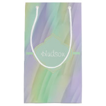 Mint Lavender Yellow Monogram