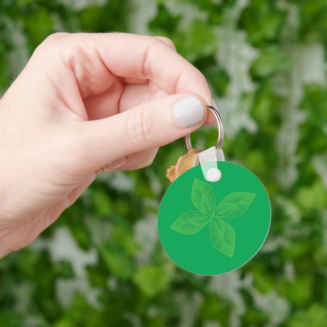 Mint Leaves Key Ring (Hand)