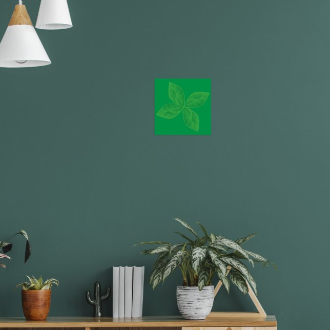 Mint Leaves Poster (Living Room 1)