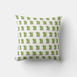 Mint Mojito With Lime Cushion