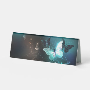 Mint Night Butterflies