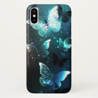 Mint Night Butterflies