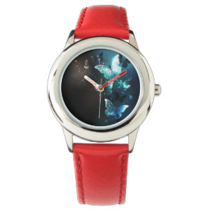 Mint Night Butterflies Watch