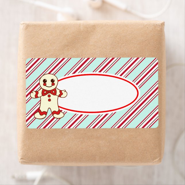 Mint Peppermint Christmas Cookies Labels (Insitu)