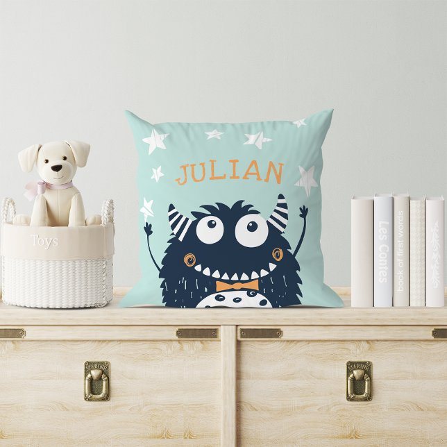 Mint | Personalized Monster Cushion (Creator Uploaded)