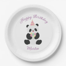 Mint & Pink sweet Panda design