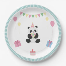 Mint & Pink sweet Panda design