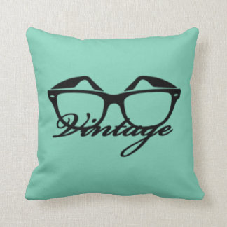 Mint/Pink Vintage Cushion