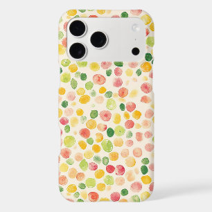 Mint Pink Yellow Green Fruity Dots 