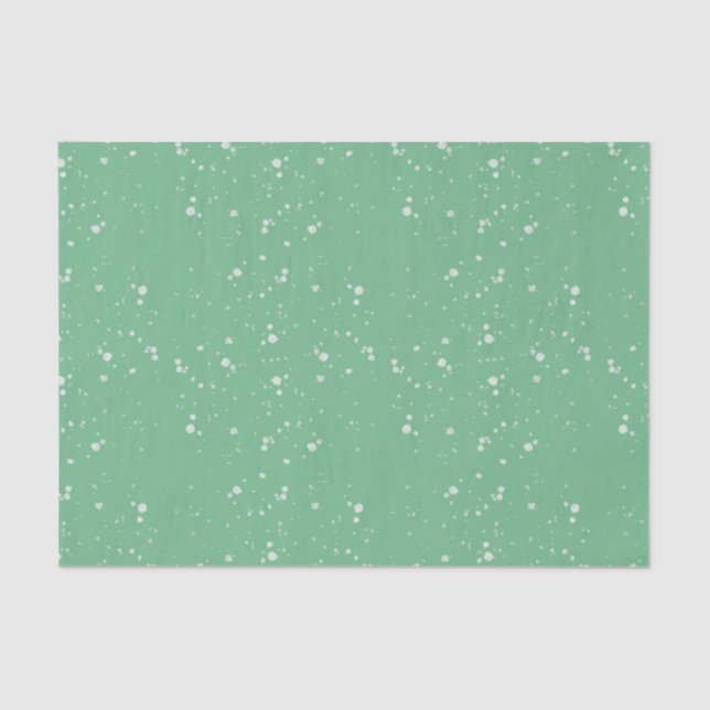 Mint Snow Tissue Paper (Front)