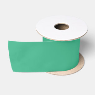 Mint Solid Colour Satin Ribbon