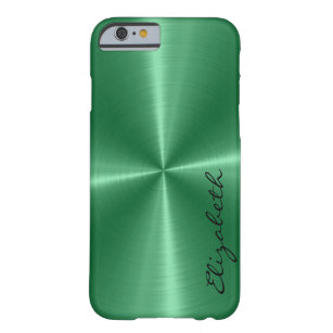 Mint Stainless Steel Metal Look Barely There iPhone 6 Case
