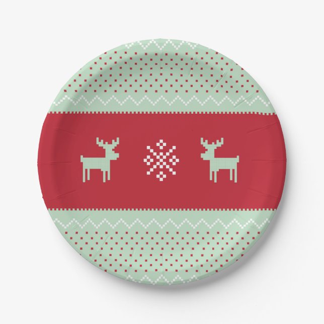 Mint Sweater Weather Plate (Front)