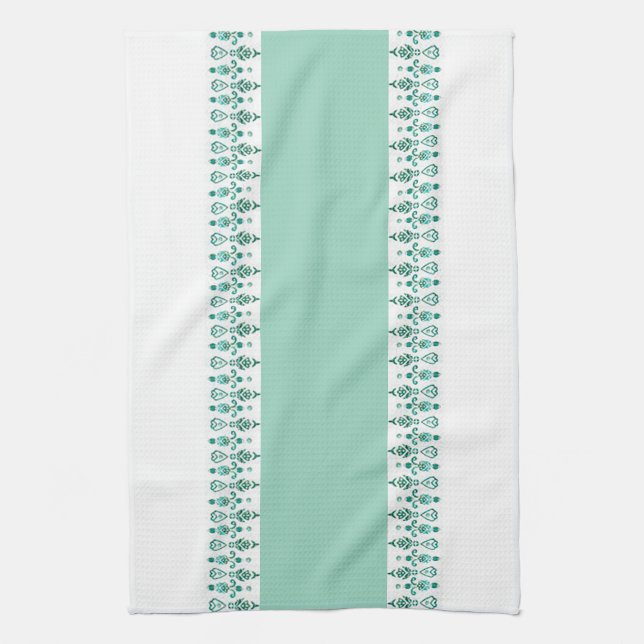 “Mint Tea” Kitchen Towel (Vertical)
