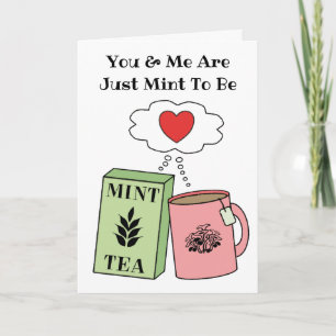 Mint to Be Love You Card