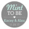 Mint To Be Stickers Wedding Favours