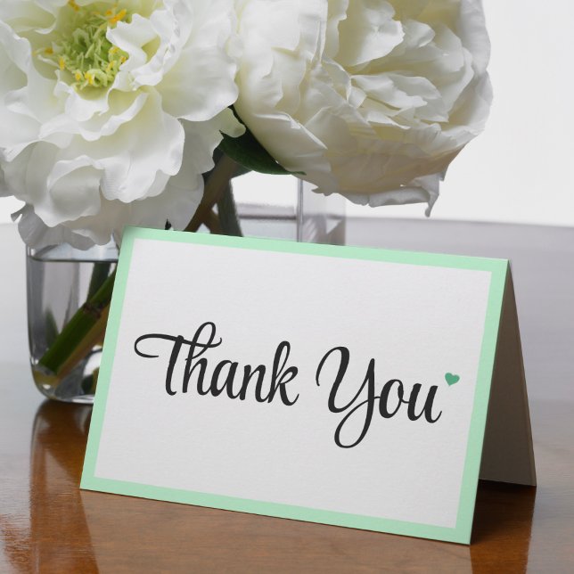 Mint to Be Wedding Bridal Shower Thank You Card (Mint to Be Wedding Bridal Shower Thank You Card
)