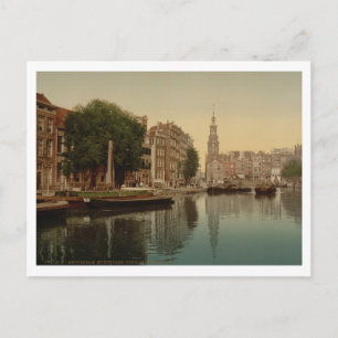 Mint Tower, Amsterdam, Netherlands Postcard