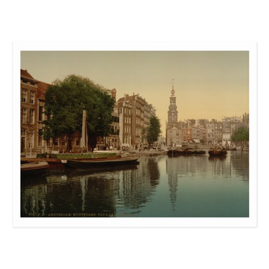 Mint Tower, Amsterdam, Netherlands Postcard