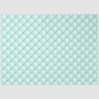 Mint Tufted Pearls Tissue Paper