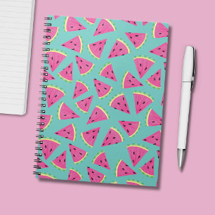 Mint Watermelon Spiral Notebook