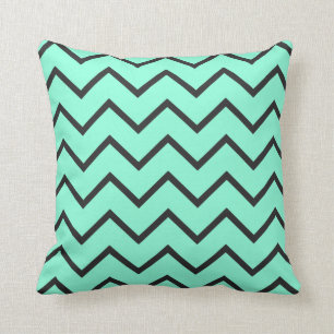 Mint Zigzag Pillows