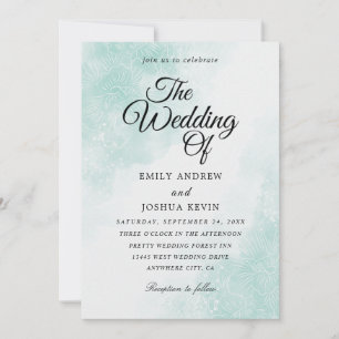 minted watercolor wedding invitations
