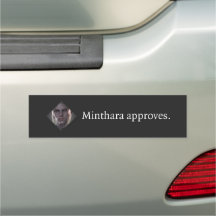 Minthara Approves Baldur's Gate 3 Bumper Sticker