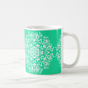Minty Mandala Coffee Mug