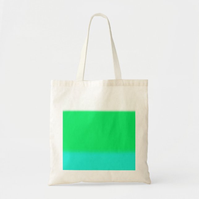 Minty Ombre Tote Bag (Front)