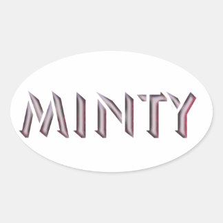 Minty sticker