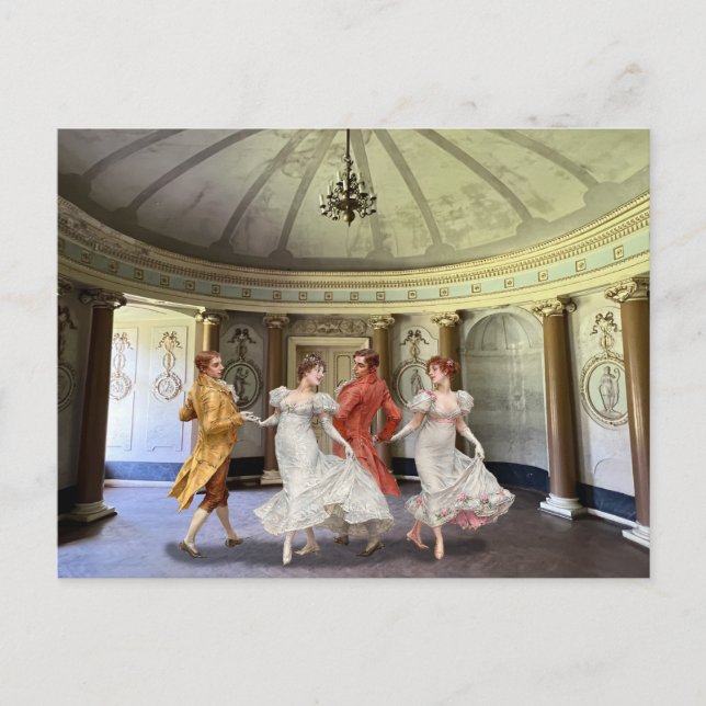 Minuet Invitation Postcard (Front)