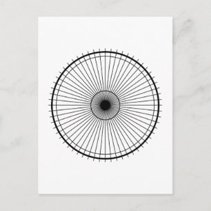 Minute Wheel Postcard