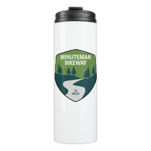 Minuteman Bikeway Boston Massachusetts Thermal Tumbler