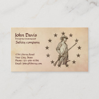 Minuteman Business Card