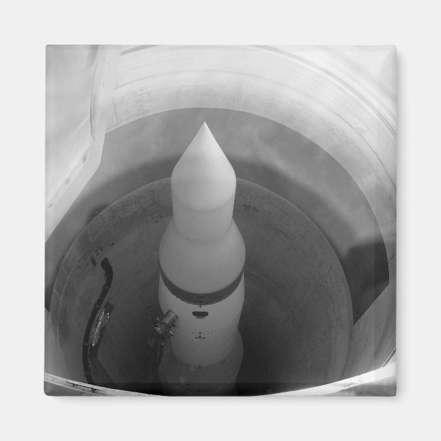 Minuteman Missile Magnet (Front)
