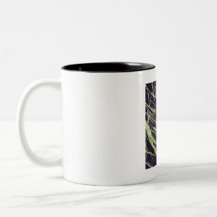 Minxiong Ghost House - Taiwan  Two-Tone Coffee Mug