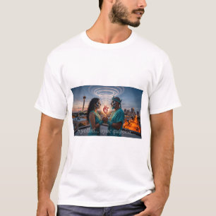 Miquiztli Calavera Embrace - T-Shirt