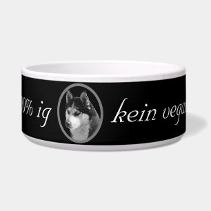 Mir kommt 100%ig kein vegan in den Napf !