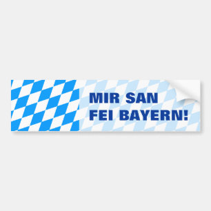 Mir san fei Bayern Bumper Sticker