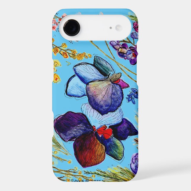 Mira  Orchid IPhone Case (Back)