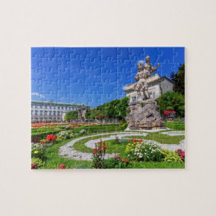 Mirabell palace and gardens, Salzburg, Austria Jigsaw Puzzle