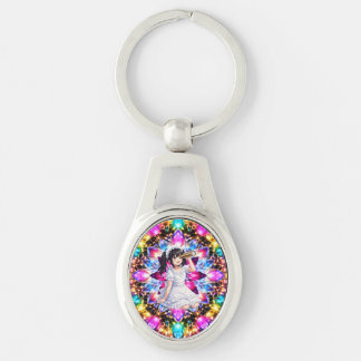 Mirabella in Kaleidoscope – Sparkling Mandala Key Ring