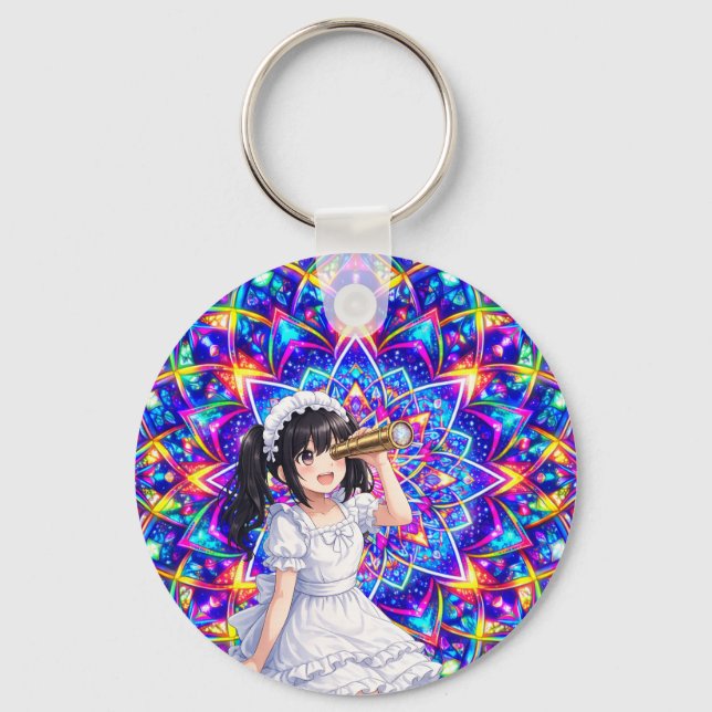 Mirabella's Kaleidoscope Dreams - Keychain (Front)