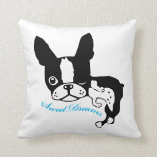 Mirabelle the boston terrier Sweet Dreams Pillow