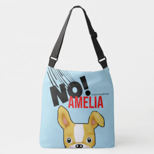 MIrabelle, the boston terrier's sister good dog Crossbody Bag