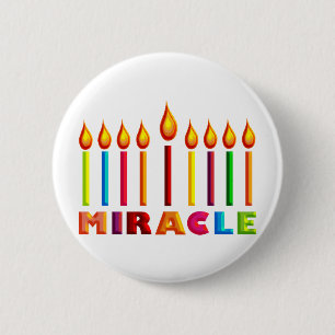 Miracle 6 Cm Round Badge