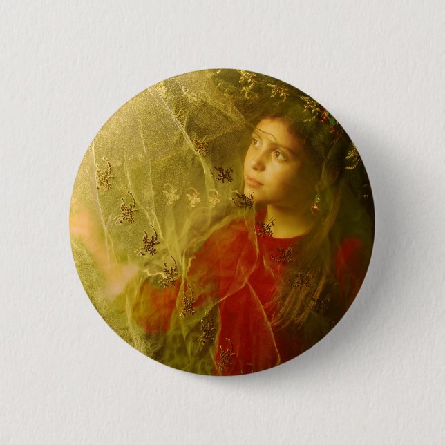 MIRACLE 6 CM ROUND BADGE (Front)